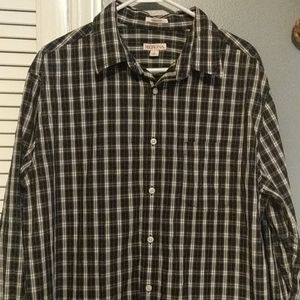 Men's Merona L long sleeve button down